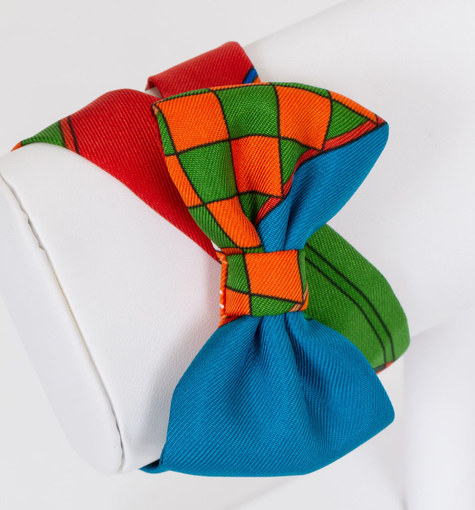 Hermès Multicolored Silk Papillon BNIB