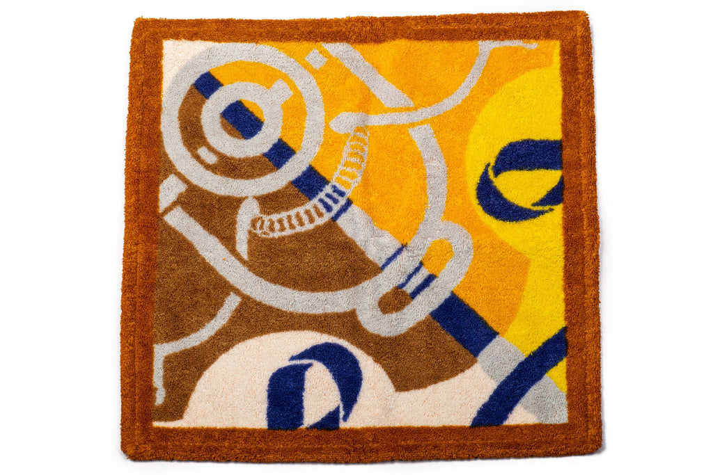 Hermes Terry Cloth Square Bath Towel