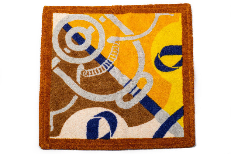 Hermes Terry Cloth Square Bath Towel