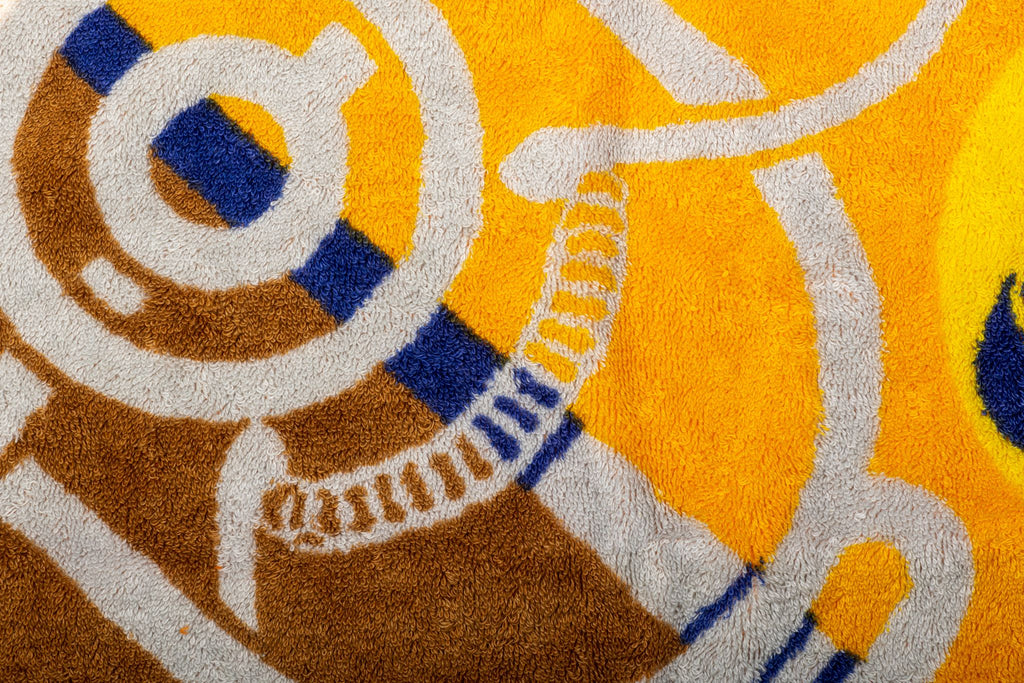 Hermes Terry Cloth Square Bath Towel