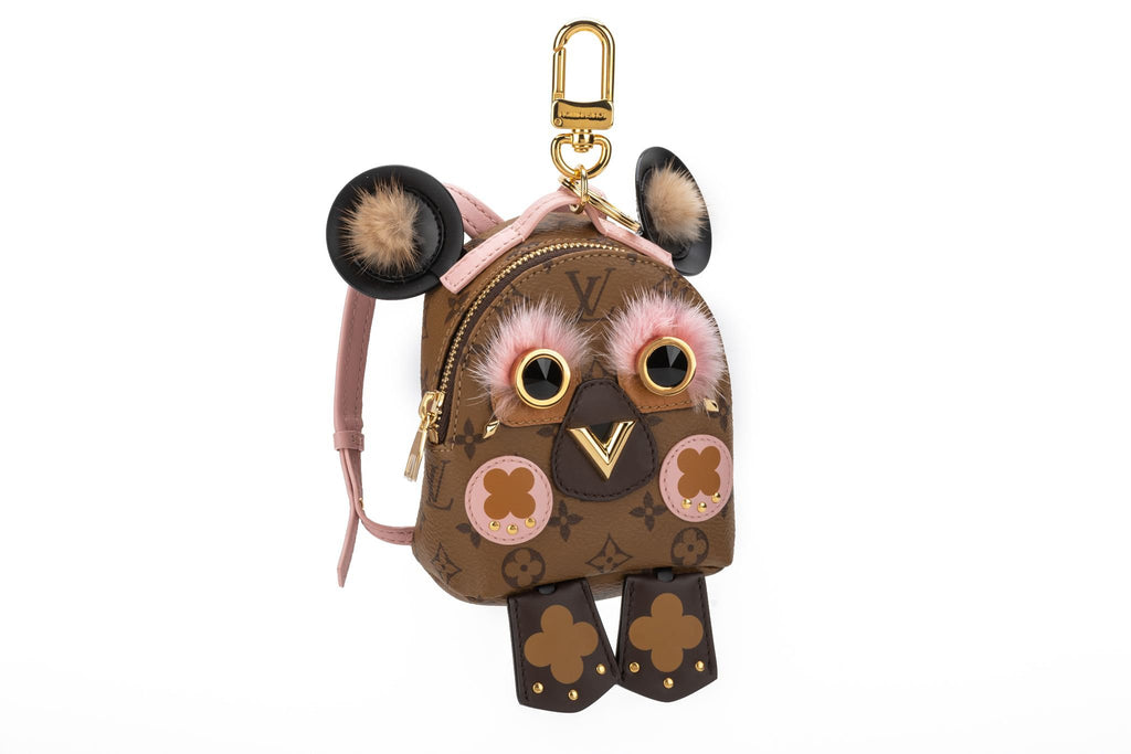louis vuitton bear backpack Vuitton Mini Owl Backpack Charm