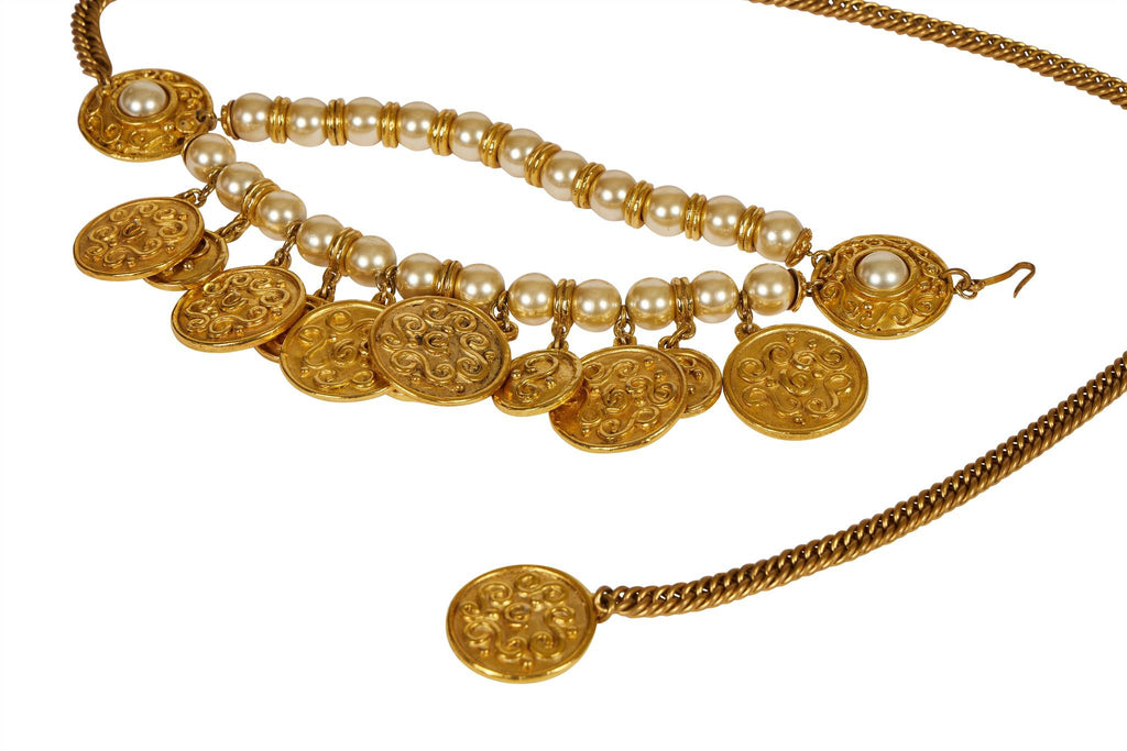 Rambaud Double Strand Pearl Necklace