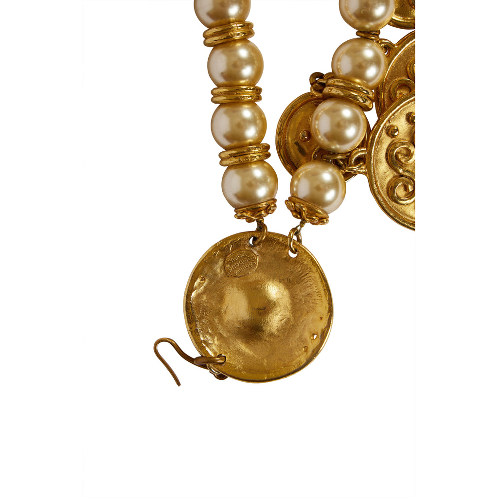 Rambaud Double Strand Pearl Necklace