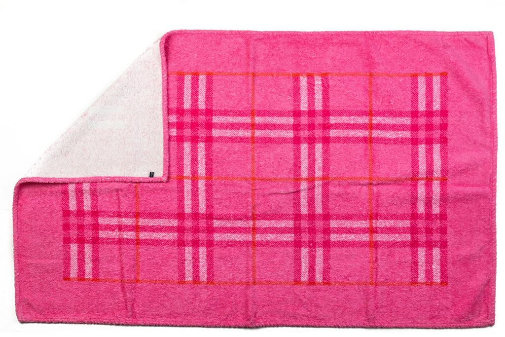 Burberry Cotton Beach Towel Fuchsia