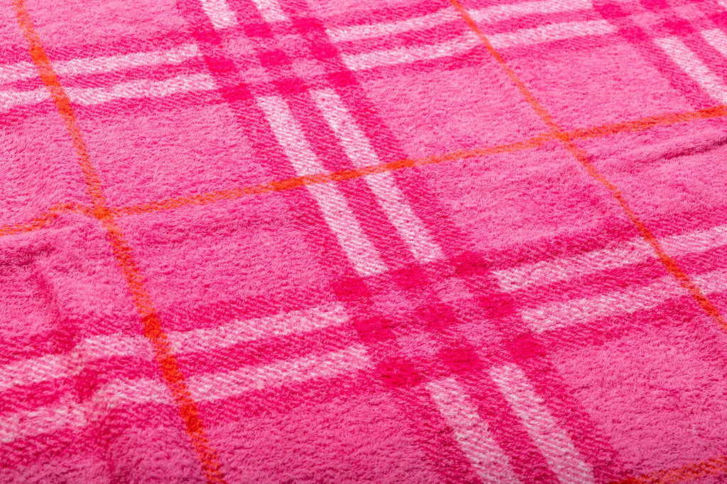 Burberry Cotton Beach Towel Fuchsia