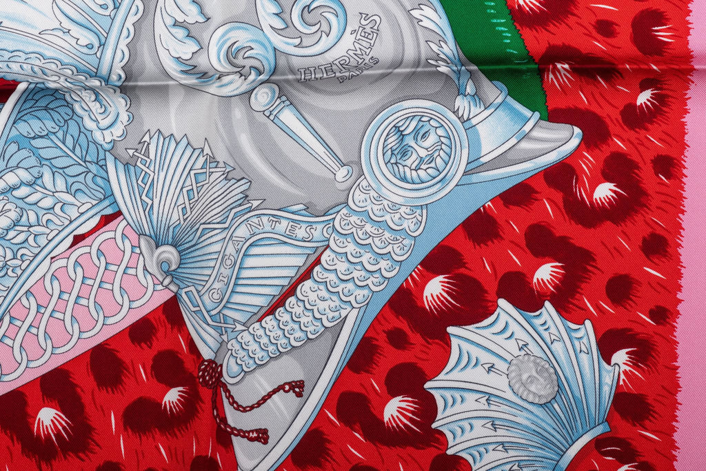Hermes Patchwork Silk Scarf