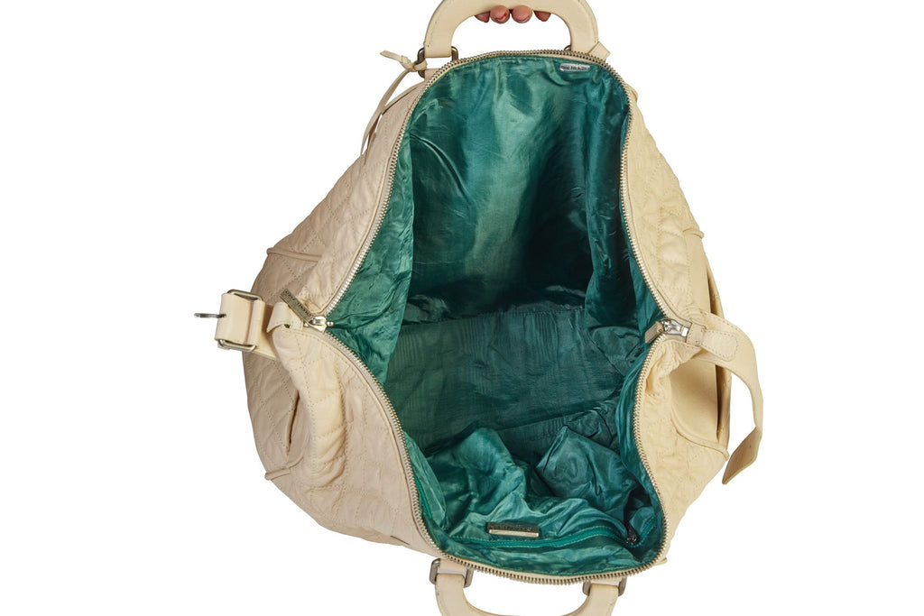 Chanel Paris/NY Cream Traveler Weekender