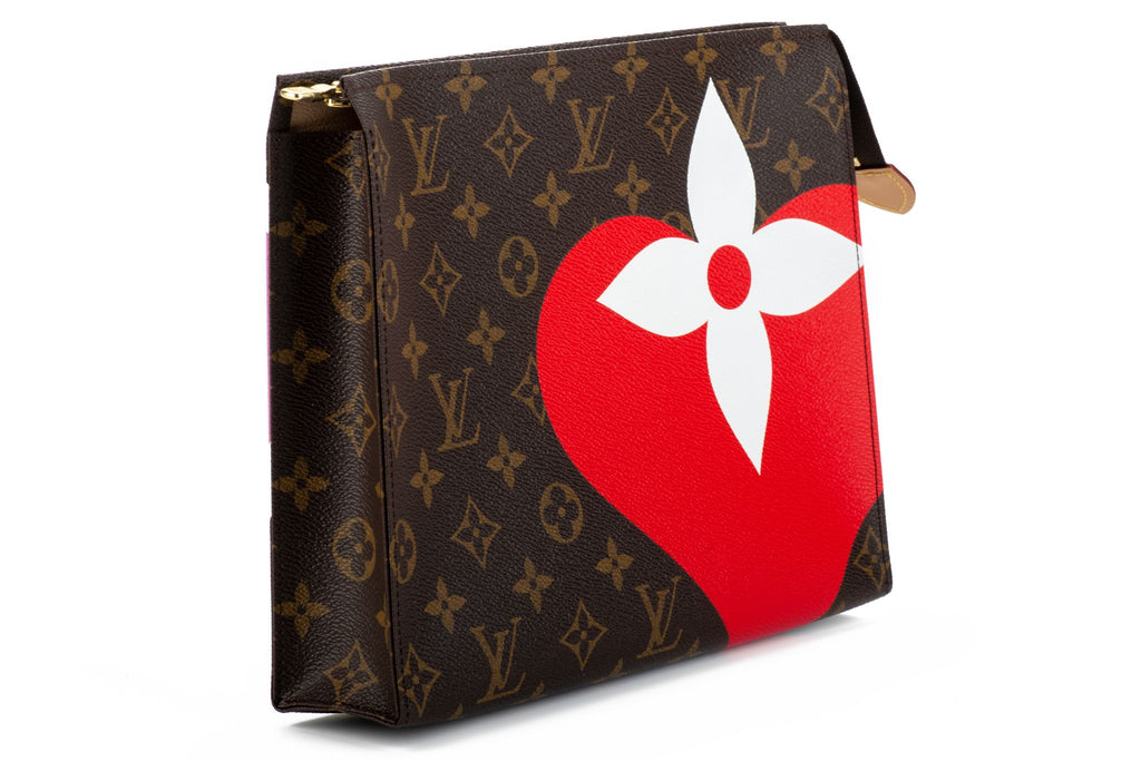 Vuitton Lim.Ed. Heart Monogram Clutch BN