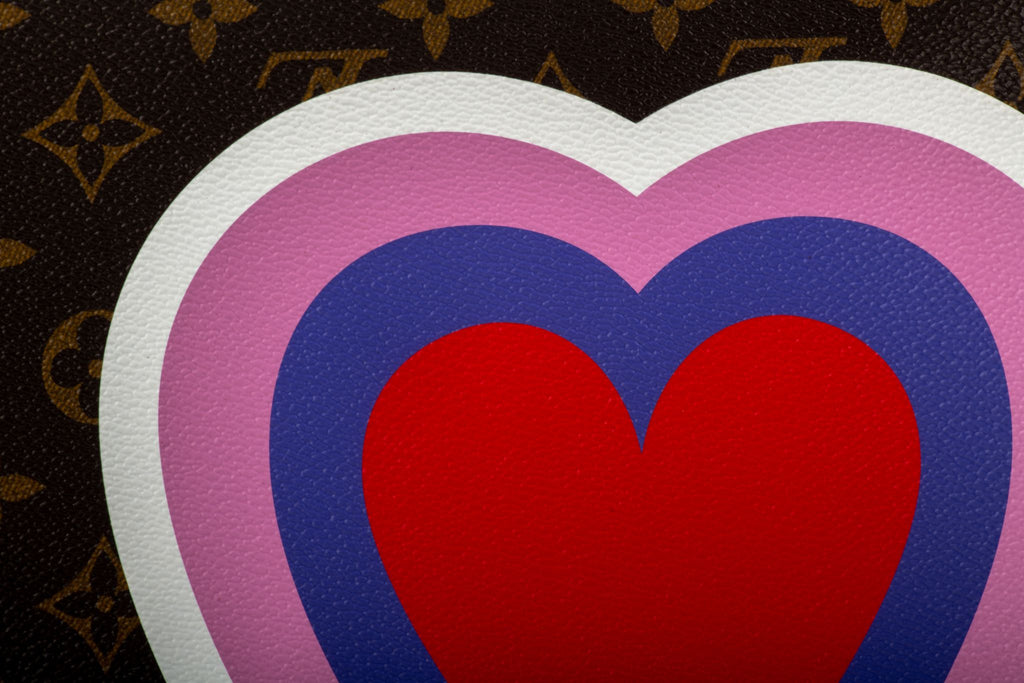 Vuitton Lim.Ed. Heart Monogram Clutch BN