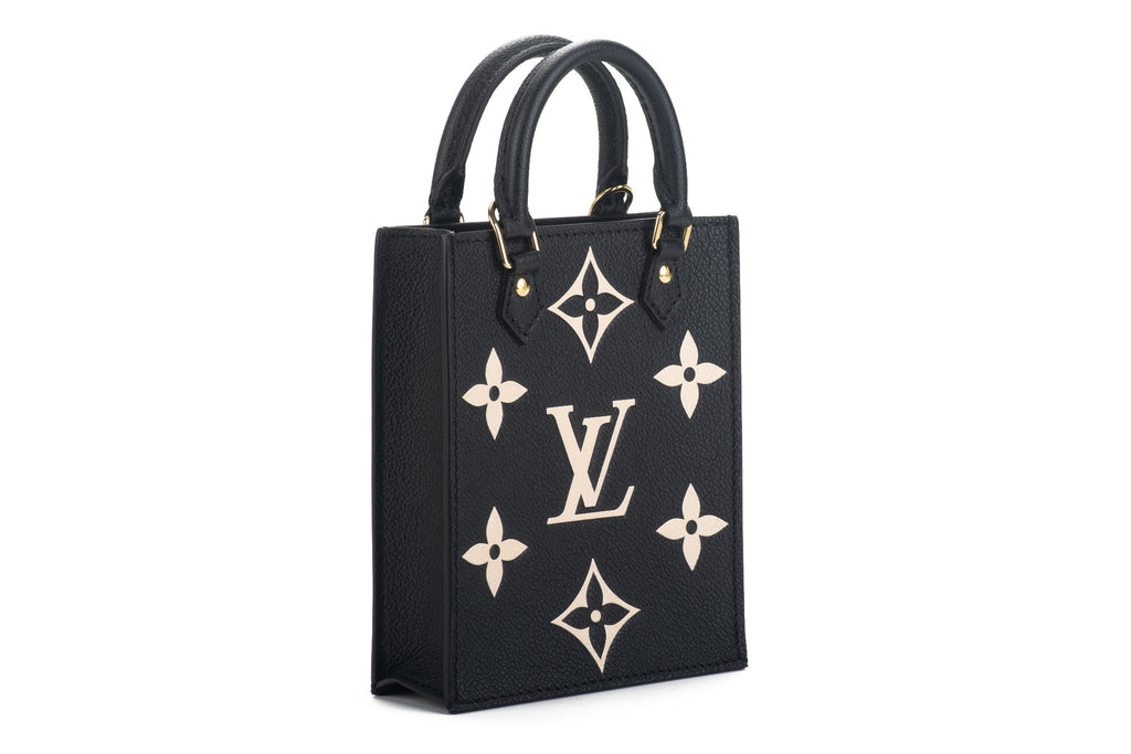 Louis Vuitton Black Mini Sac Plat