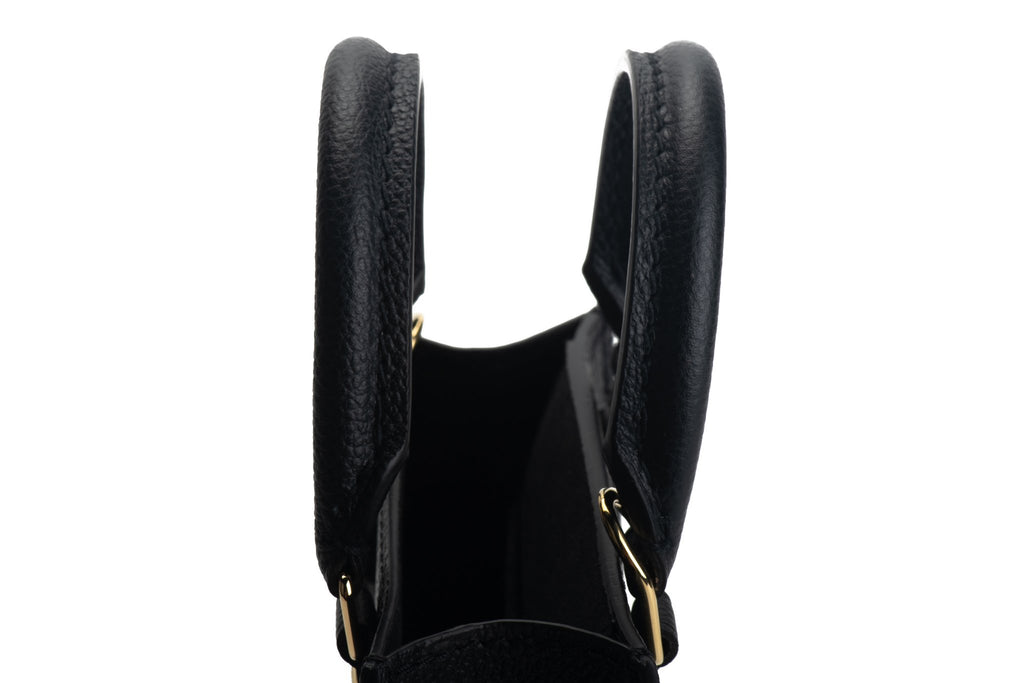 Louis Vuitton Black Mini Sac Plat