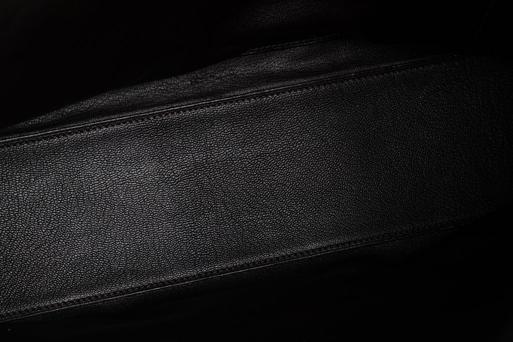 Hermes Cocoa Brown Leather Handbag