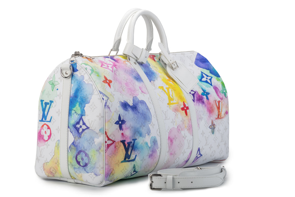 Vuitton BN Watercolor Keepall 50
