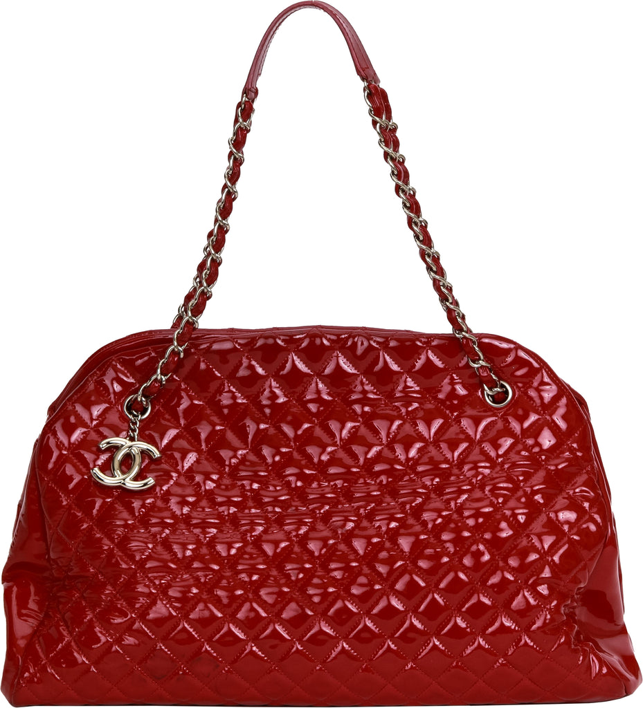 Chanel XXL Red Patent Mademoiselle