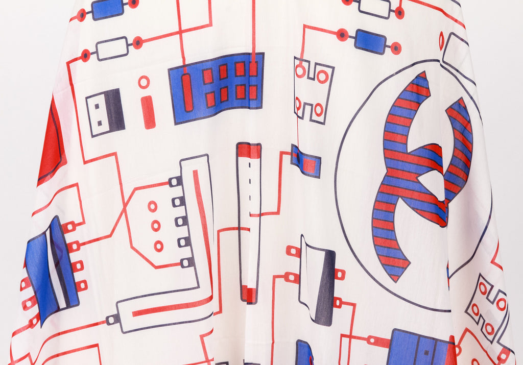 Chanel new oversize sarong/shawl red