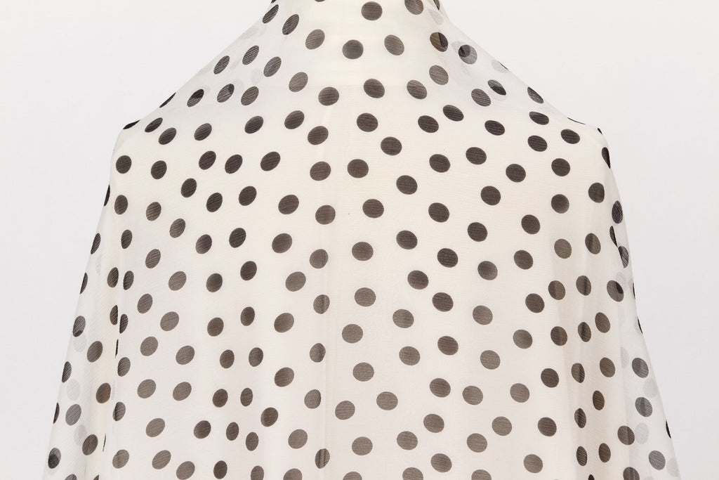 Dolce & Gabbana oversize polkadots shawl