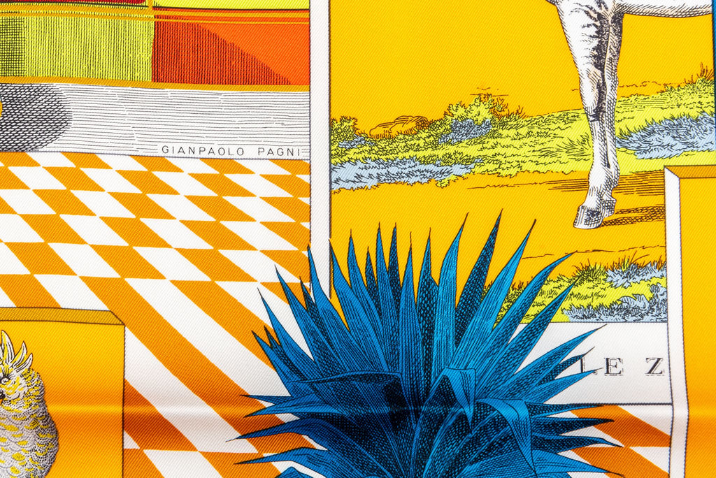 Hermès New Grand Theatre Nouveau Scarf