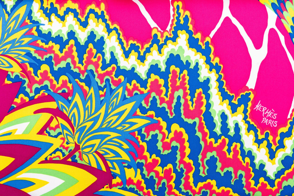 Hermès New Three Graces Back Silk Scarf