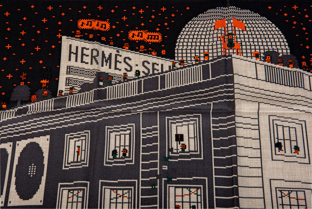 Hermès Faubourg Party Cashmere Scarf