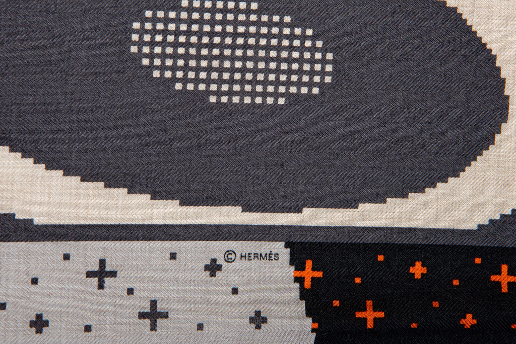 Hermès Faubourg Party Cashmere Scarf