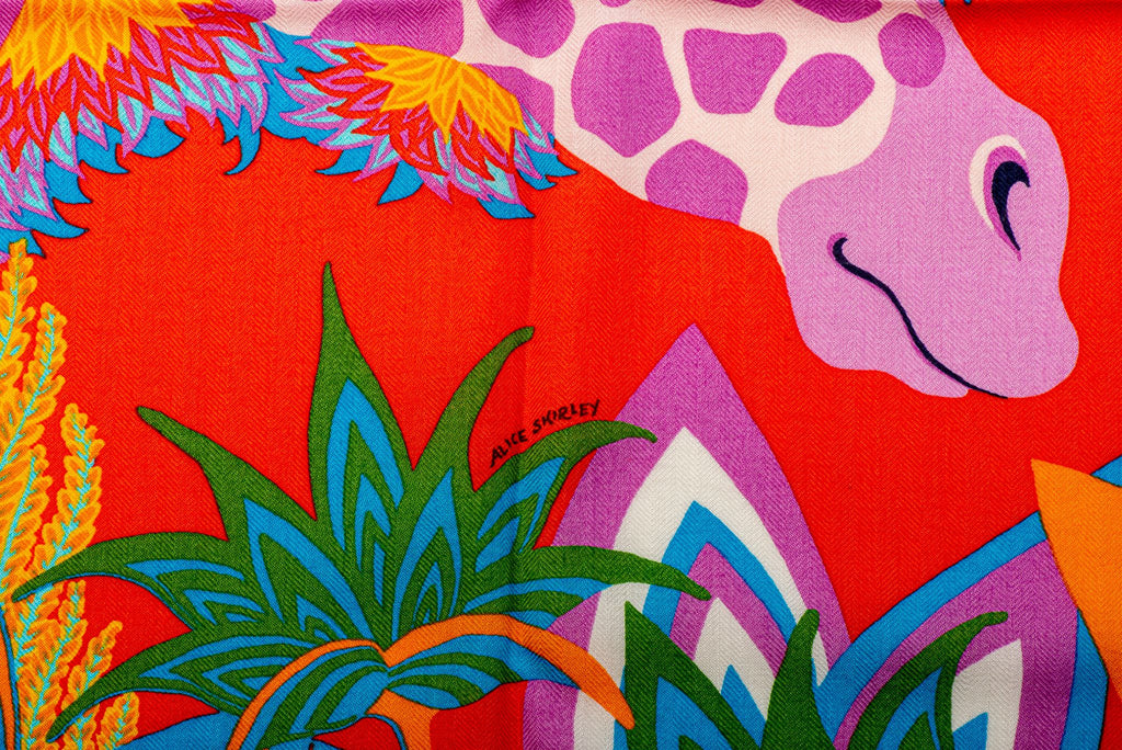 Hermès NIB Pink The three graces Shawl