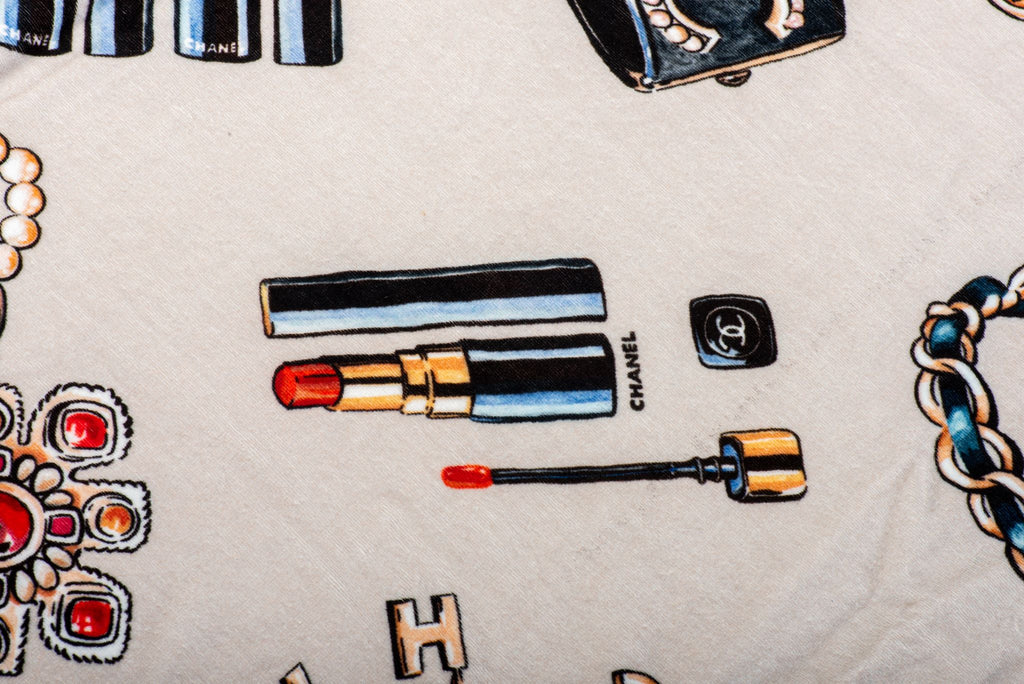 Chanel New Blue Beach Set Icons Design