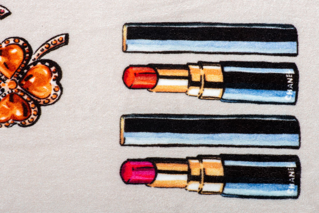 Chanel New Blue Beach Set Icons Design