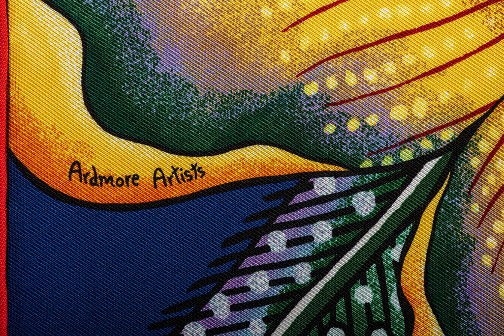 Hermès NIB Gavroche twill Baobab Blue