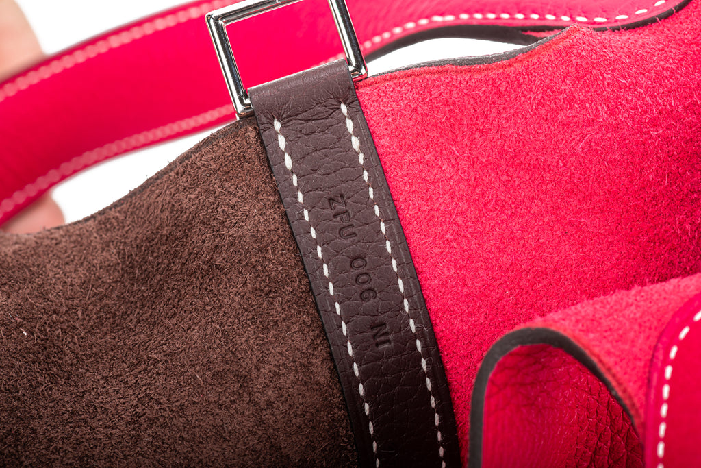 Hermès NIB Picotin 18 Rose Extreme Brown