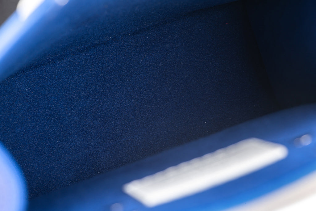 Virgil Abloh Blue Cowhide LV Sac