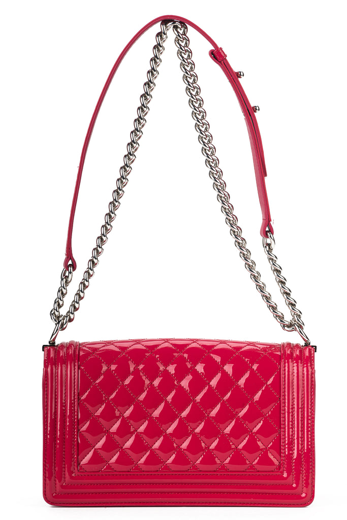 Chanel Patent Leather Old Boy