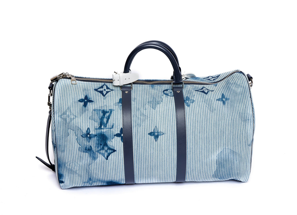 Vuitton LIm.Ed. Blue Watercolor Keepall