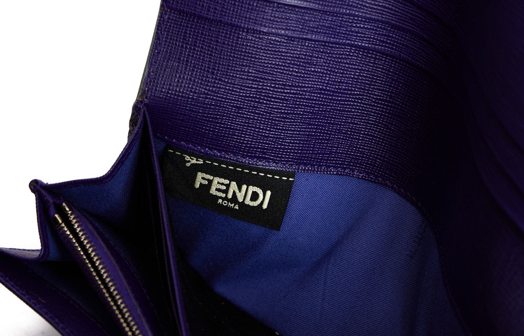 Fendi Crystal Eye Monster Wallet