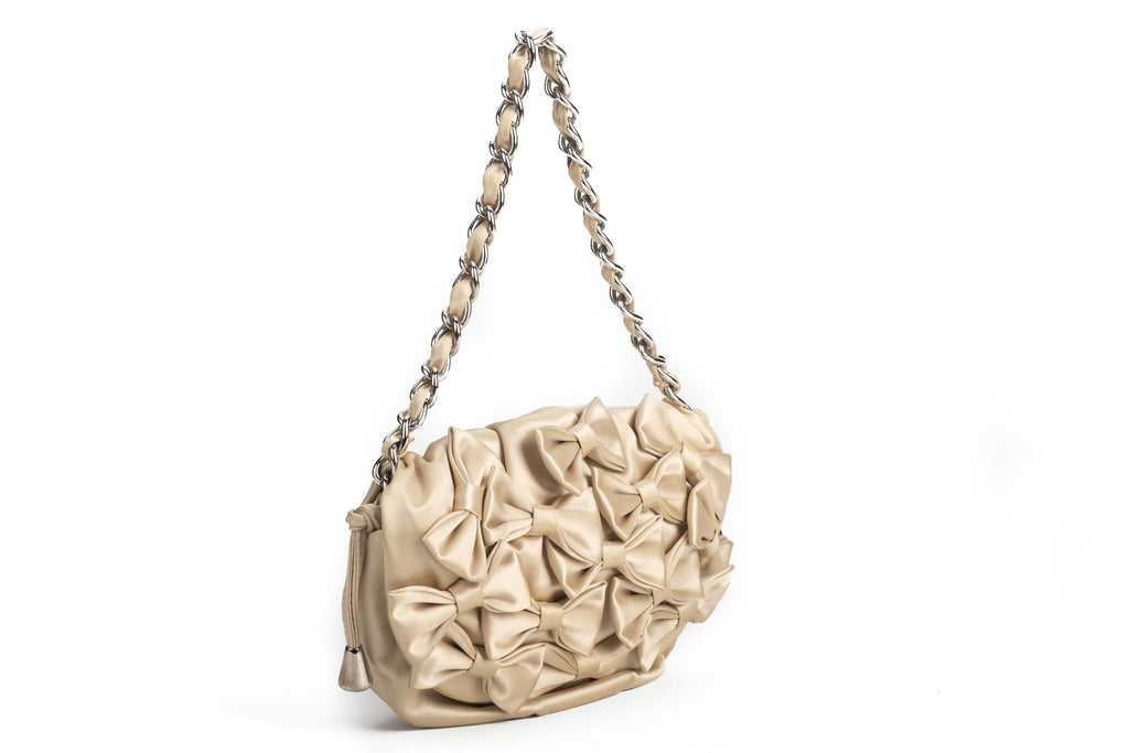 Dolce & Gabbana Bow Bag Cream/White