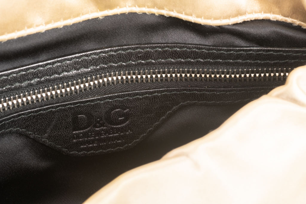 Dolce & Gabbana Bow Bag Cream/White