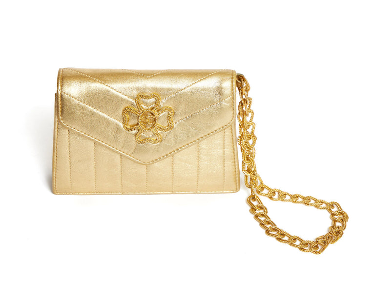 Chanel Vintage Mini Wrist Bag