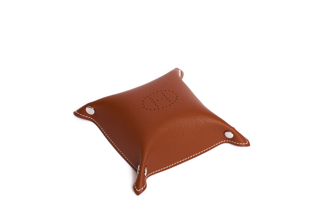 Hermes Blue and Brown Catch All