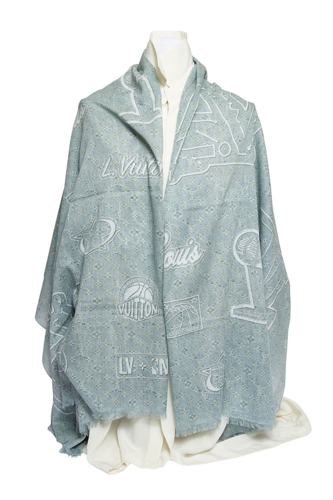 Vuitton Lim.Ed. NBA Abloh Shawl NIB