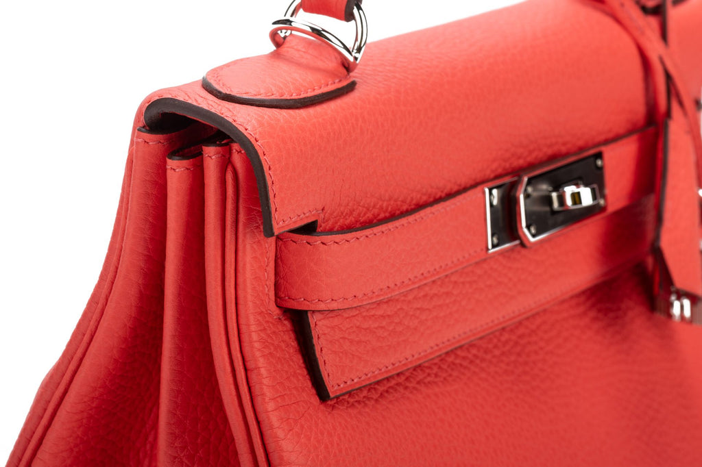 Hermes BNIB Kelly 28 Rose Mexico Togo BN