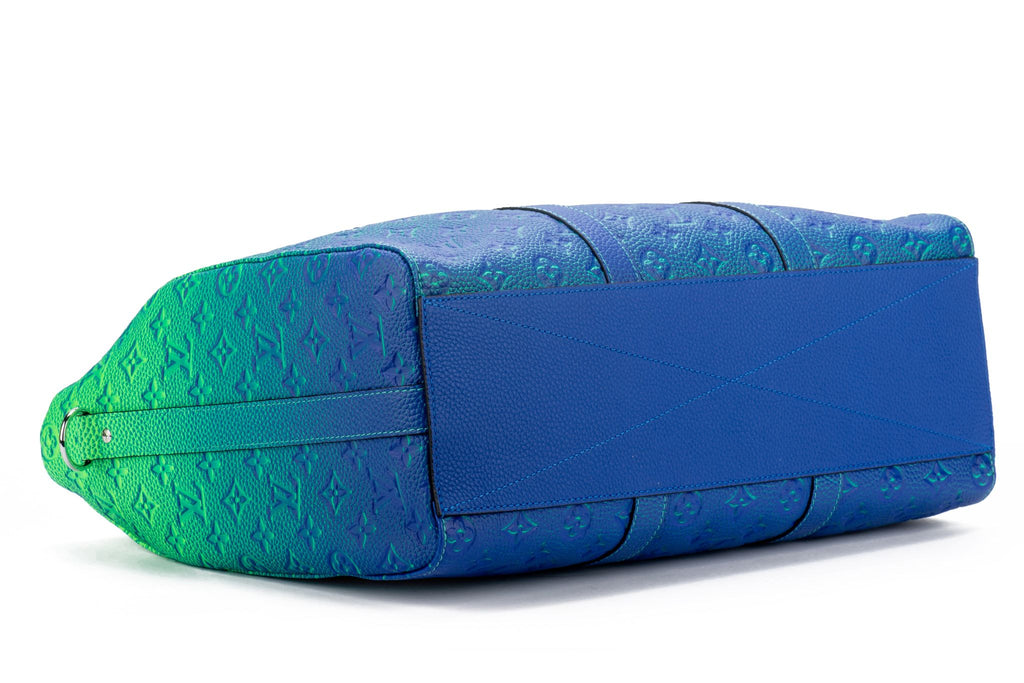 Vuitton Abloh Illusion Leather Keepall