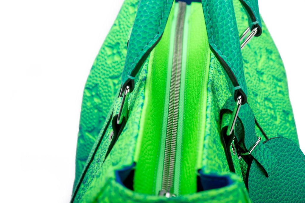 Vuitton Abloh Illusion Leather Keepall