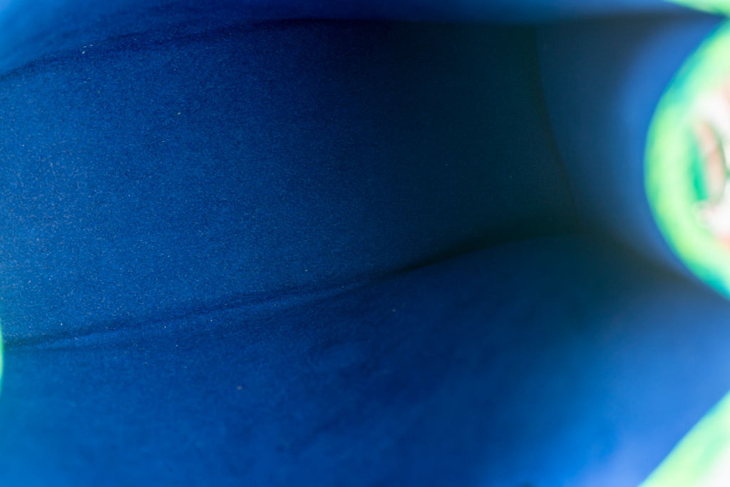 Abloh x Vuitton Green/Blue Mini Sac Plat