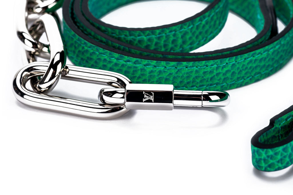 Abloh x Vuitton Green/Blue Mini Sac Plat