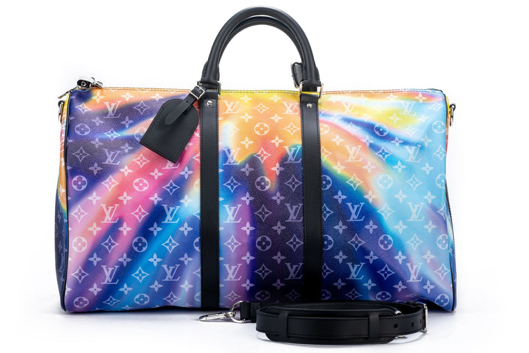 Louis Vuitton Sunset Canvas Keepall 50