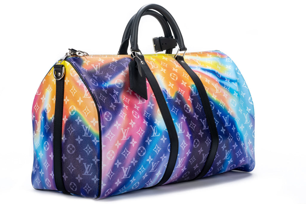 Louis Vuitton Sunset Canvas Keepall 50