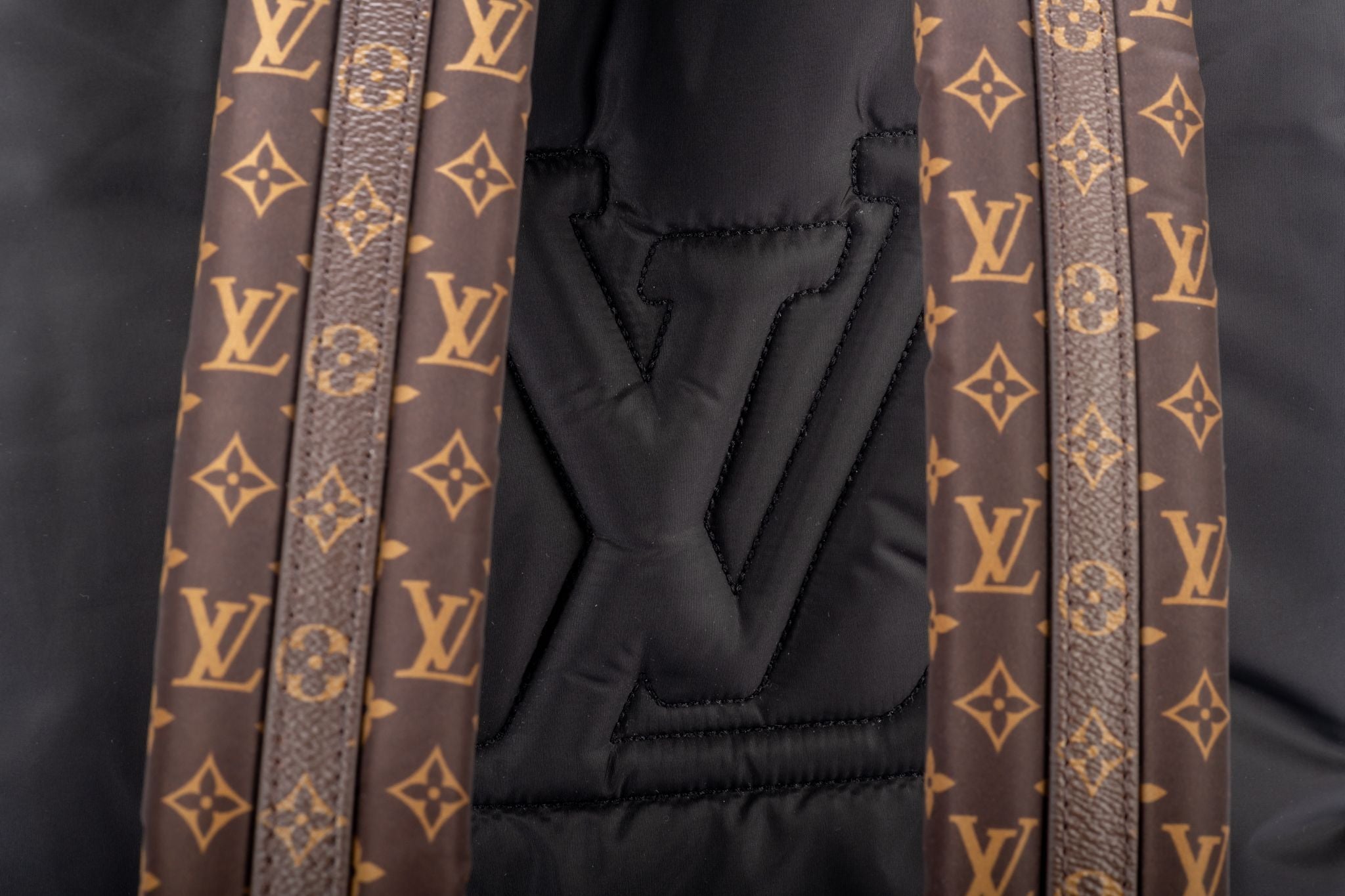 louis vuitton backpack jacket Louis Vuitton Puffer Monogram Backpack