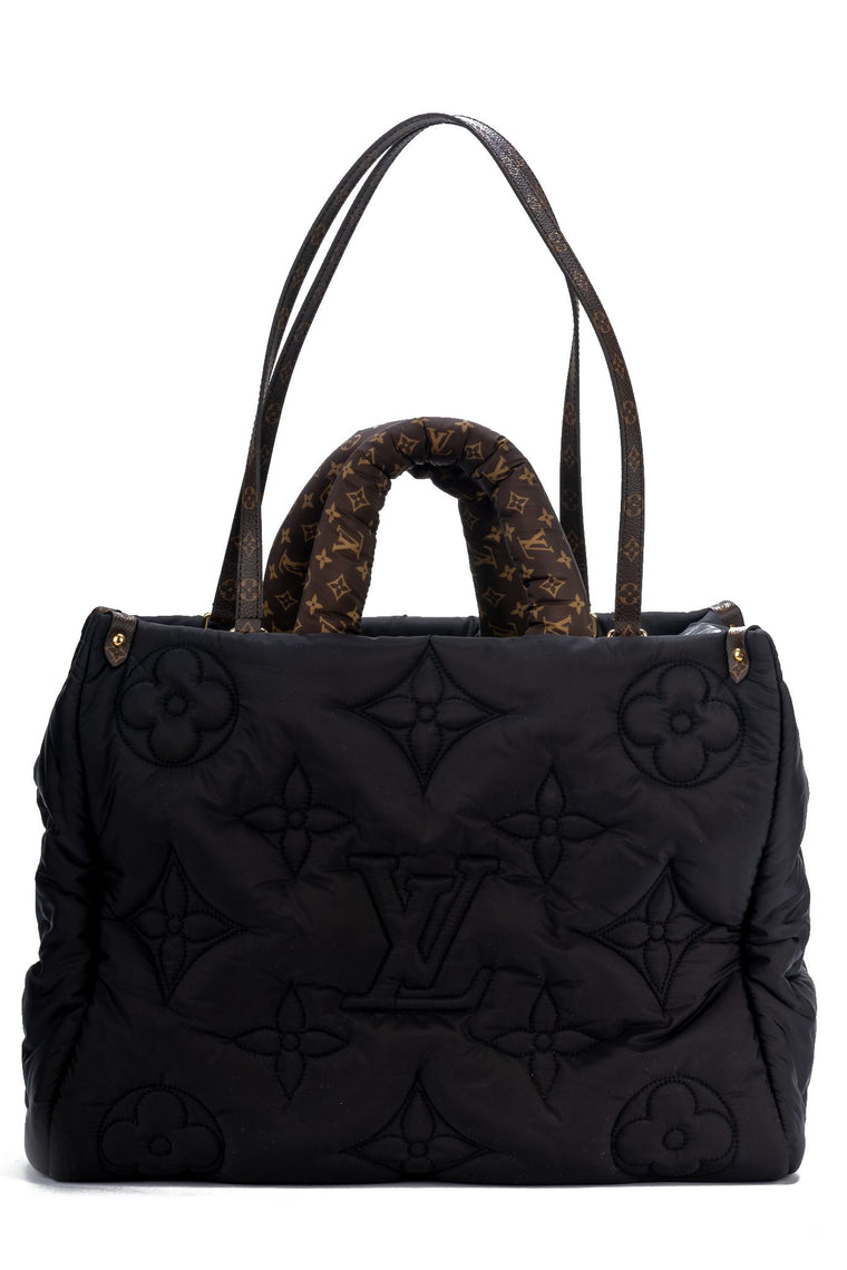 Vuitton BNIB Black On The Go GM Puffer