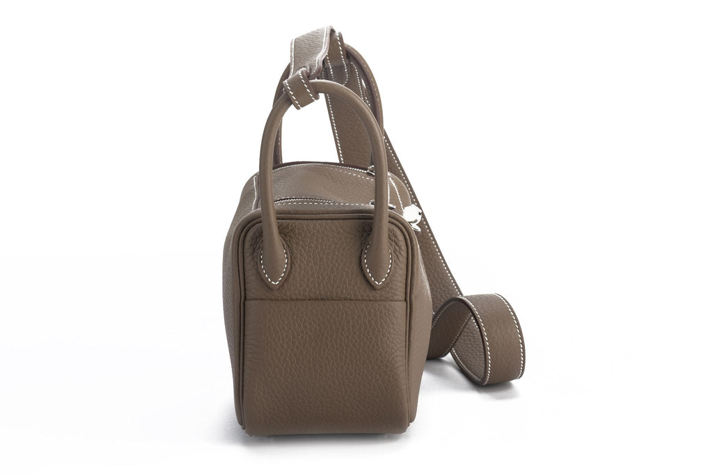 Hermes Mini Lindy Etoupe Togo BNIB