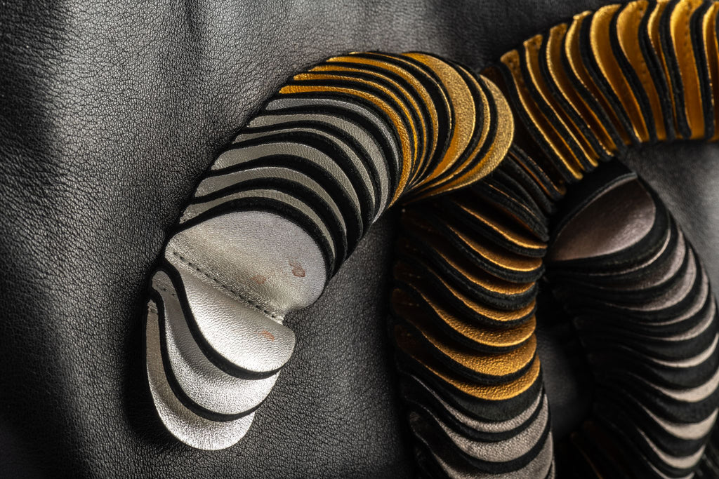 Chanel Black CC Logo Discs Shoulder Bag