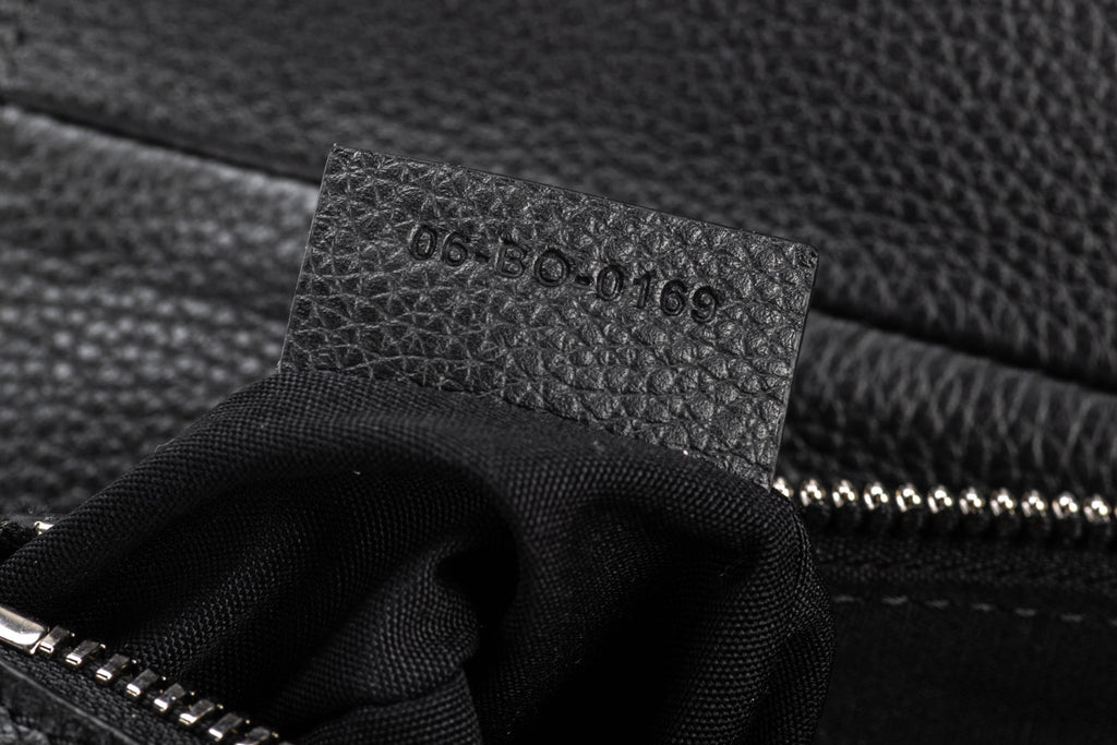 Dior New Black Calfskin Saddle Crossbody